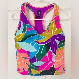 Hurley tankini swim top and surf legging combo (M)